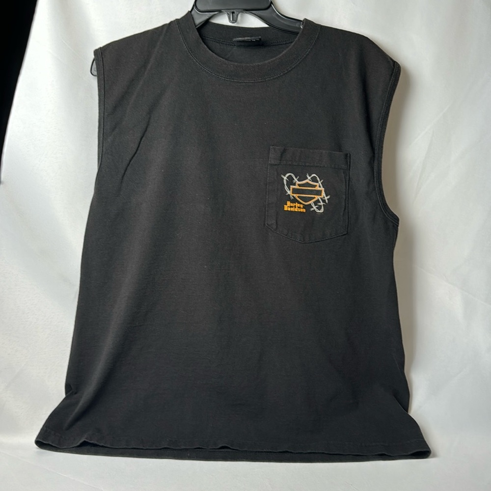 Sleeveless black Harley Davidson shirt Large, Joplin, MO